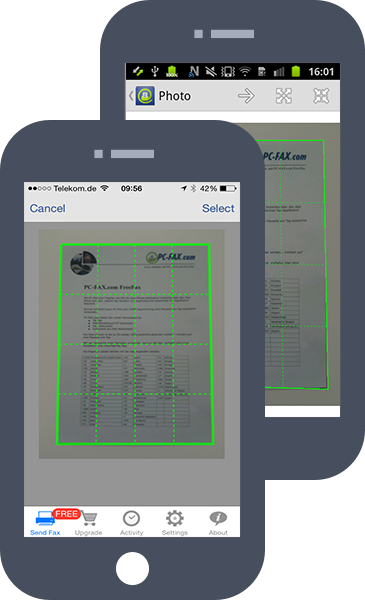 Pc-Fax.Com | Freefax Mobile App - The Professional Fax Solution From Fax.De